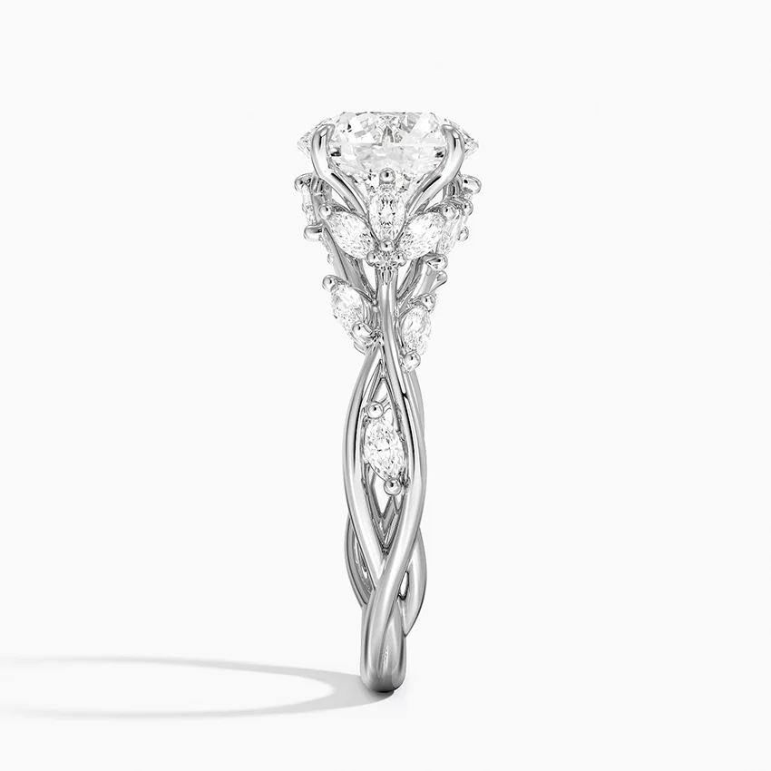 Secret Garden Diamond Engagement Ring